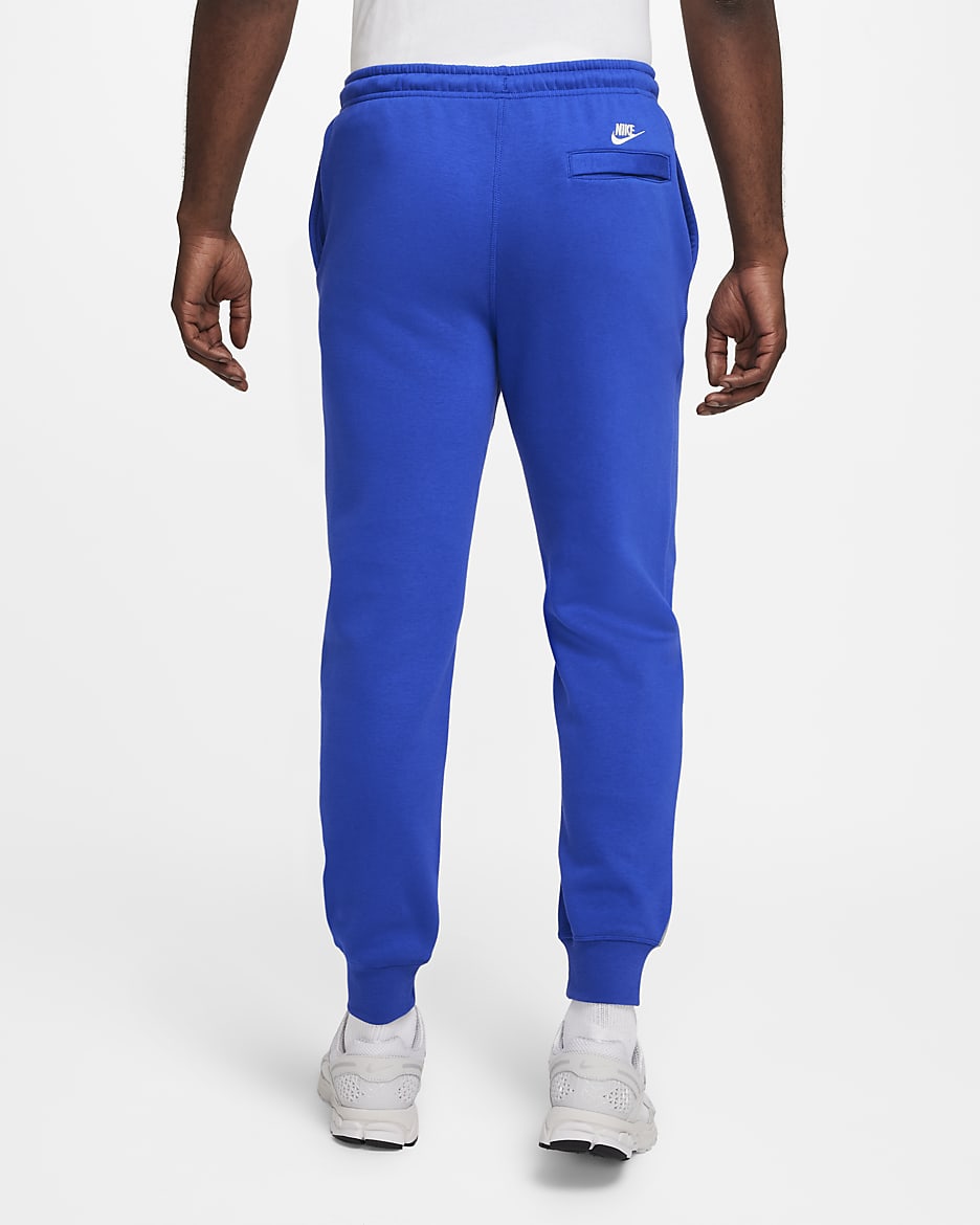 Blue nike joggers mens on sale